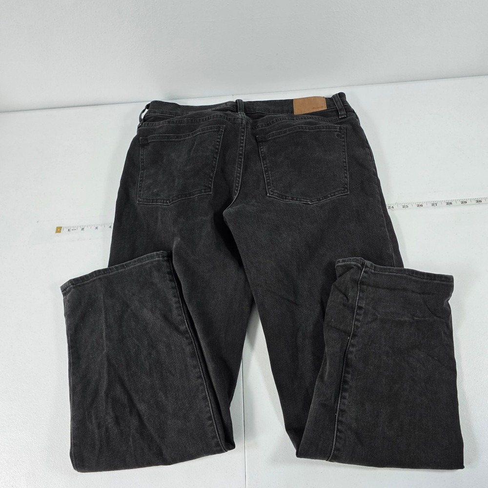 Madwell The Perfect Vintage Straight Jean Washed Black Denim Sz 30 CKP464714218 - Picture 2 of 10